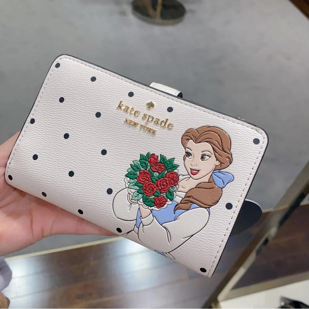 Kate Spade Disney beauty and the beast medium wallet_2